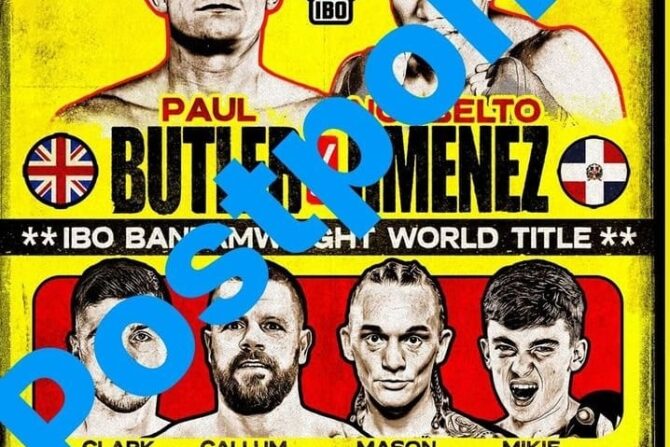 Malas noticias: ¡Se suspendió pelea de ‘Meneito’ Jiménez y Paul Butler!